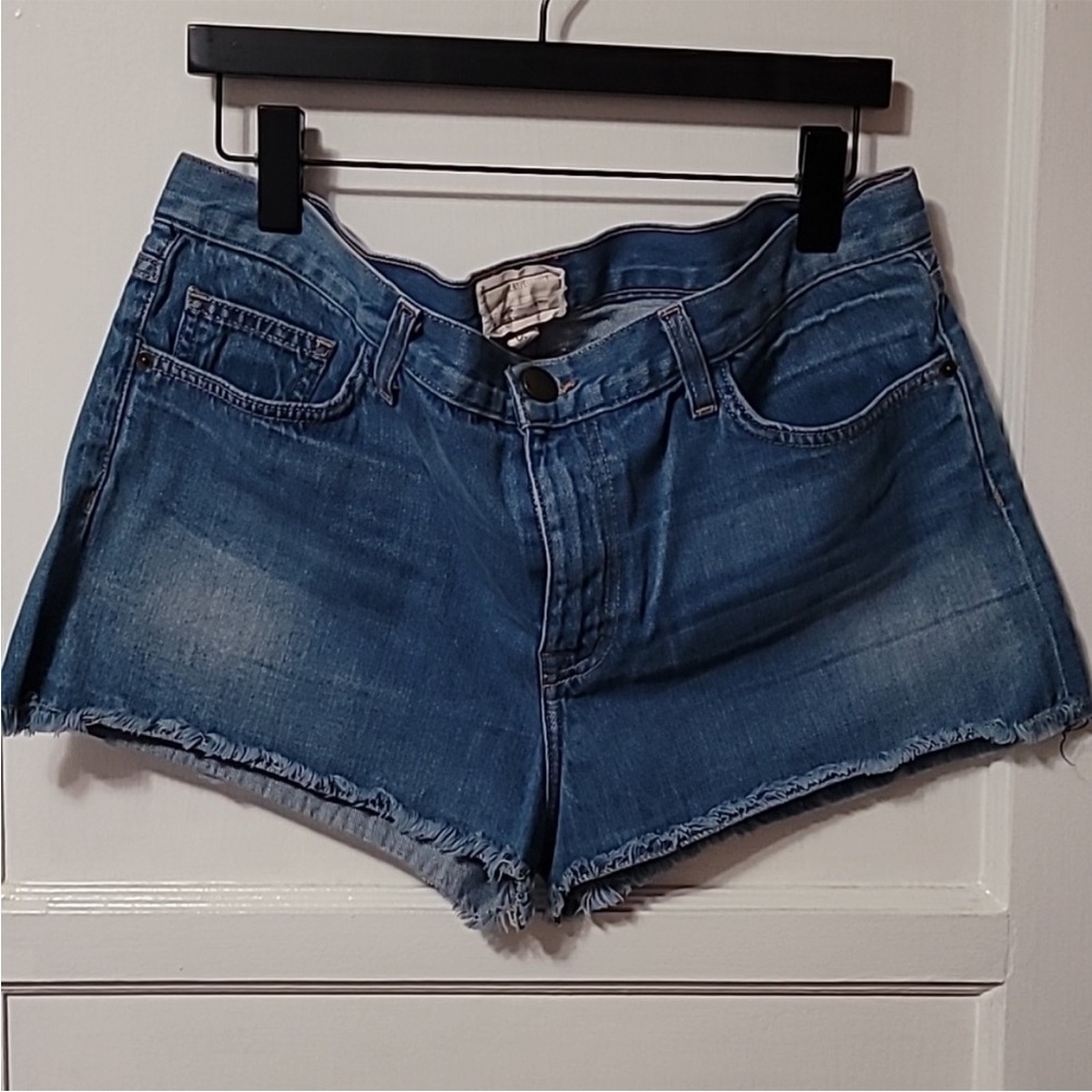 Current Elliot Blue Denim Cutoff Shorts